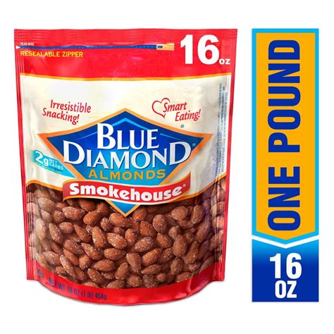 Blue Diamond Smokehouse Almonds 16 Oz