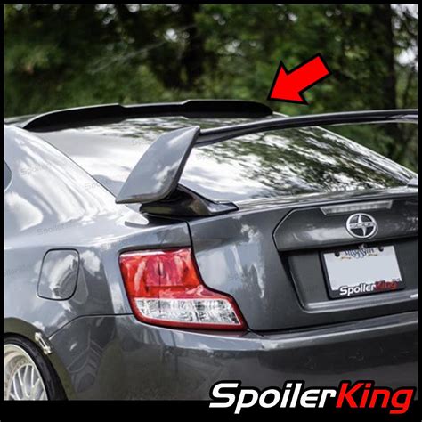 Scion Tc 2011 2016 Rear Window Roof Spoiler Xl W Center Cut 380rc Spoilerking