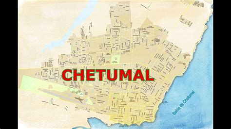 Mapa De Chetumal Quintana Roo YouTube