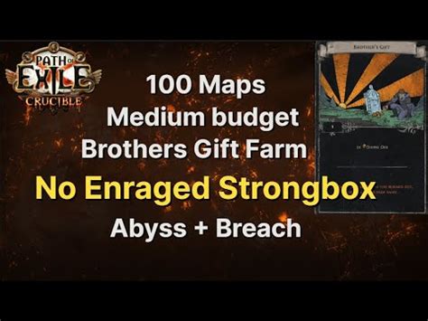 Cemetery Brother S Gift Farming With Breach And Abyss 60 Divine Profit