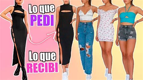 Haul Romwe Lo Que Pedi Vs Lo Que Recibi Outfit Of The Mood ♡│mirianny Youtube