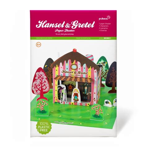 Hansel And Gretel Paper Theater Papercraft Kit Paper Toy Etsy