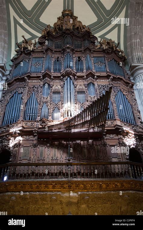 Mexico City Cathedral Organ High Resolution Stock Photography and Images - Alamy