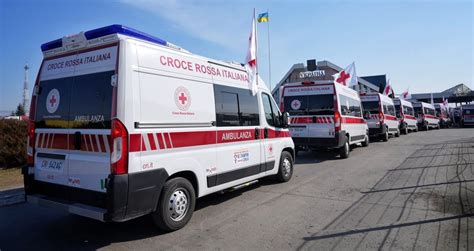 Emergenza Ucraina Parte Nuovo Convoglio Cri Croce Rossa Italiana