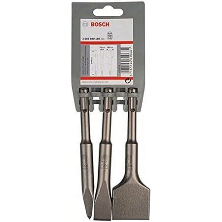 Bosch 2 608 690 180 Juego De Cinceles De 3 Piezas SDS Plus 140