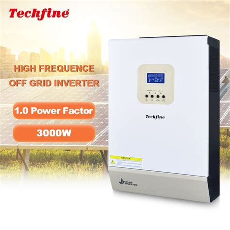 High Frequency 5kVA 5 5kVA 5kw 5 5kw 48VDC Built In 100A MPPT Solar