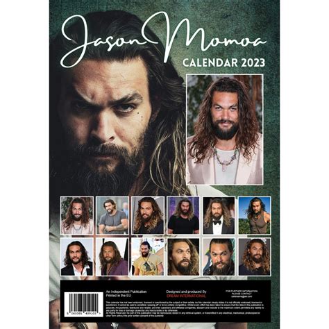 Kalendarz Jason Momoa 2023 Sklep Metalheadpl Rockowe Ciuchy Dla