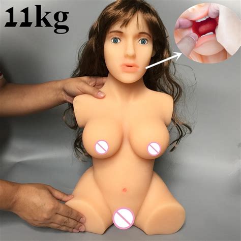 Drop Shipping New 3D Real Solid Silicone Sex Doll With Long Hair For