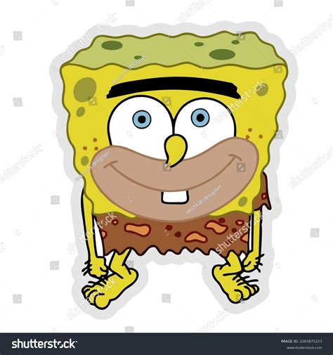 Spongebob Squarepants Funny Cute Cartoon Stock Vector (Royalty Free ...