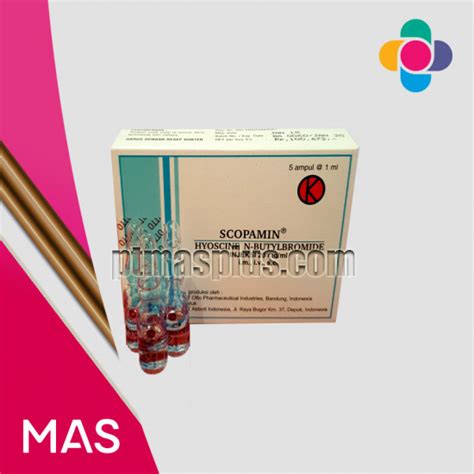 Produk SCOPAMIN INJ 5 S - PT. MURNI AIK SUKSES