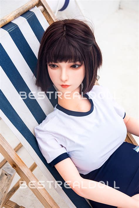 Ridmii 163cm Momo Unique Design Short Hair App Controlled Sex Doll Sil