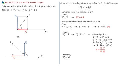 Geometria Analítica aula 7 Produto Escalar parte 2 YouTube