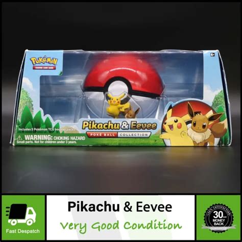 Pok Mon Pikachu Eevee Pok Collezione Ball Rare Inc Figura Sfera Eur