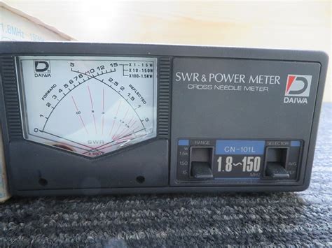 GDAIWA ダイワ SWRPOWER METER クロスメーター CROSS NEEDLE METER CN 101L 1 8