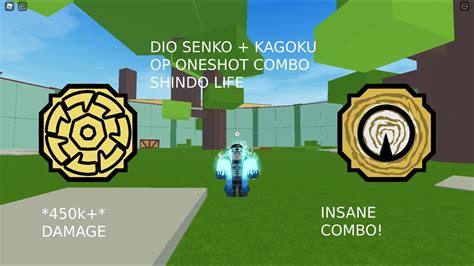 DIO SENKO + KAGOKU OP ONESHOT COMBO | Shindo Life Roblox - YouTube