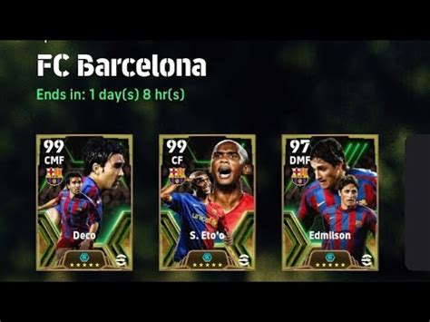 Efootball Mobile Game Ep Fc Barcelona Pack Efootball Playgame