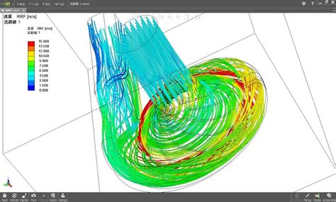 流体解析結果をsolidworks Edrawingsでリアルタイム3次元表示で見れます 流体機械設計と流体解析シミュレーション