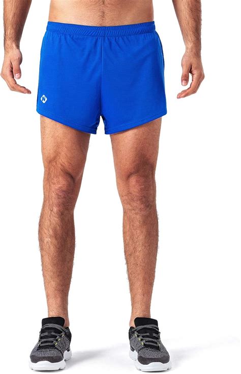 NAVISKIN Men S 3 Quick Dry Workout Running Shorts Training Pace Shorts