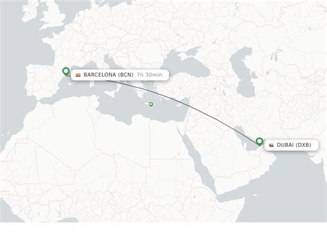 Direct Non Stop Flights From Dubai To Barcelona Schedules