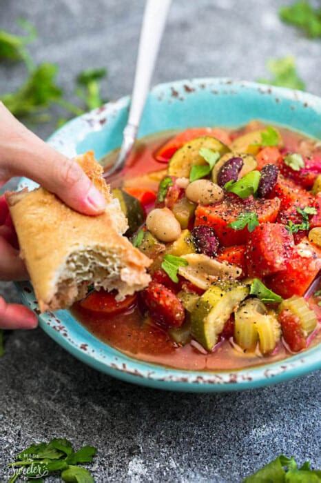 Easy Minestrone Soup Life Made Sweeter Vegan Gluten Free