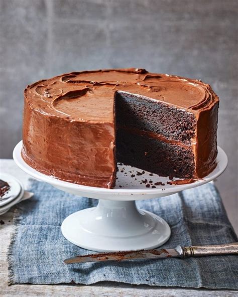 Devil S Food Cake Recipe Delicious Magazine