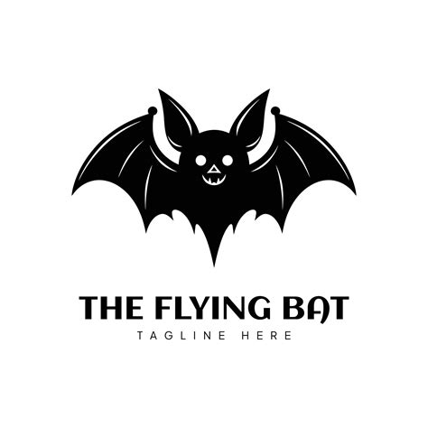 Flying Black Bat Logo 36361341 Vector Art At Vecteezy