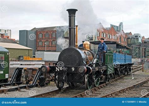 Stephenson S Planet Locomotive Editorial Photo - Image of rail, factory ...