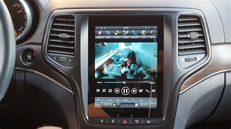 2012 Jeep Grand Cherokee Tesla Screen