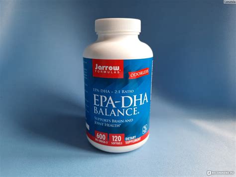 БАД Jarrow Formulas EPA-DHA balance ЭПК-ДГК баланс - «Выбрала Омега-3 ...