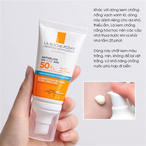 Kem Chống Nắng Phổ Rộng Cho Da Dầu Da Khô Da Nhạy Cảm La Roche Posay