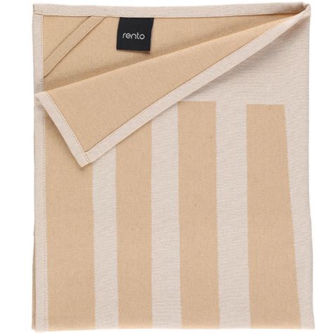 Rento Laituri Sittunderlag Beige X Cm Bomull Polyester