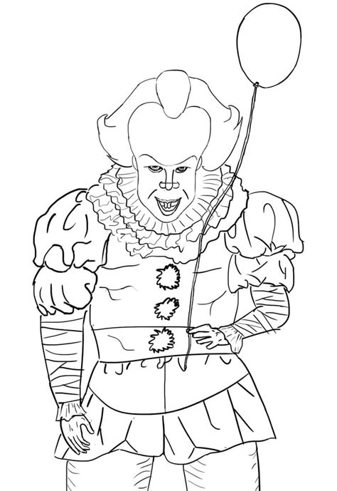 Coloriage Pennywise 100 Coloriages Sur Wonder Day