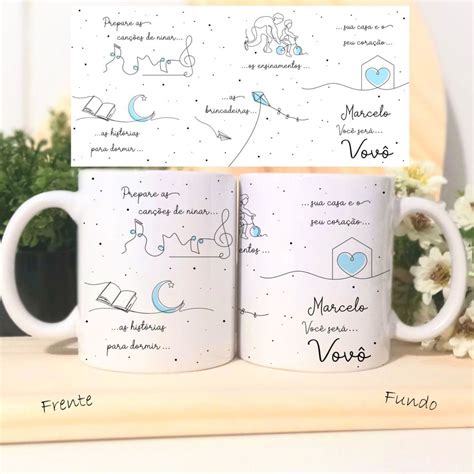 Caneca Você Será Vovô Elo7 Produtos Especiais