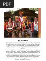 higaonon tribe culture  beliefs  religion spirituality