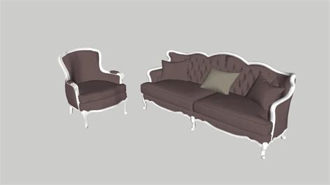 Classic Sofa 3d Warehouse