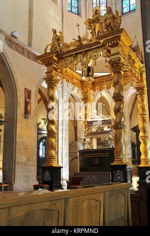 Royal Gniezno Cathedral S Interior With Sarcophagus St Adalbert