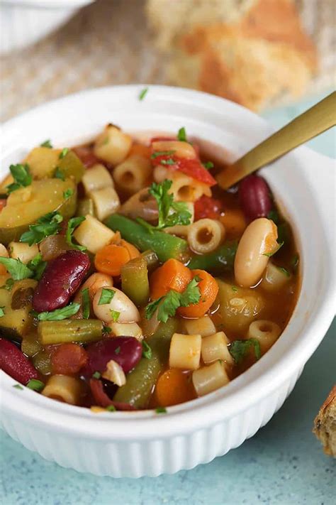 Easy Minestrone Soup The Suburban Soapbox