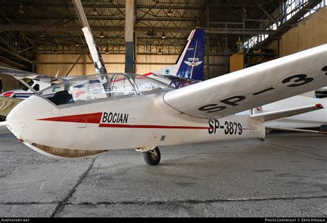 Aircraft Photo Of SP 3879 PZL Bielsko SZD 9BIS Bocian 1E AirHistory