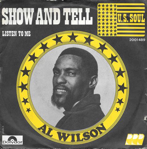 Al Wilson Show And Tell Listen To Me 1974 Vinyl Discogs