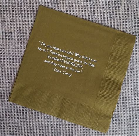 Bar Napkins Cocktail Party Funny Cocktail Quotes Boxed Set Of Etsy