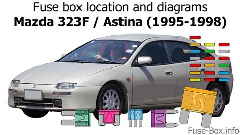 Fuse Box Location And Diagrams Mazda F Astina Youtube