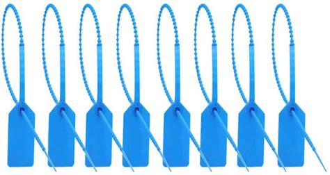 Plastic Tamper Seals Zip Ties For Fire Extinguishers Pull Tite