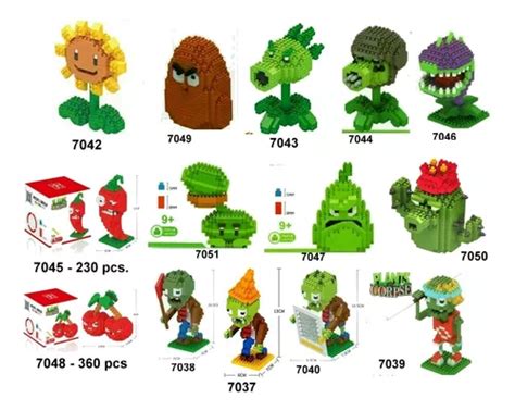 Mini Bloques Para Armar Plants Vs Zombies Precio Por Unidad En Venta En