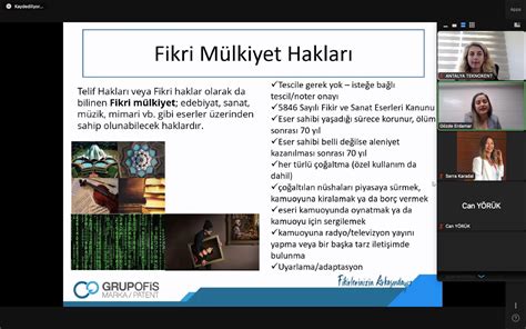 Antalya Teknokent Fikri Ve S Nai M Lkiyet Haklar Patent E Itimi Ni