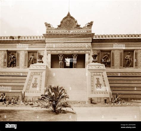 Pabellón Mexicano Exposición Universal París 1889 Fotografía de