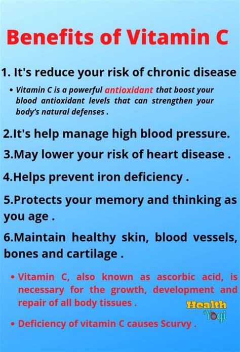 Benefits Of Vitamin C Importance Of Vitamin C Vitamin C Benefits