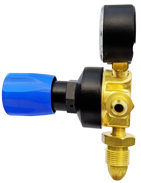 Forged Brass Seema Single Stage Argon Gas Pressure Regulator For