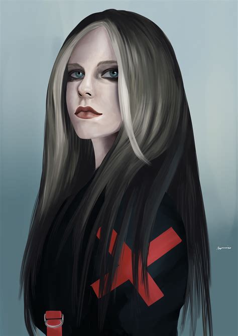 ArtStation - avril lavigne fanart by mayonnaise