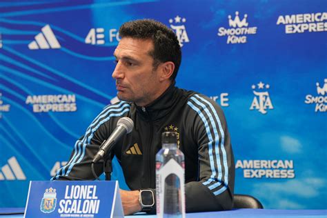 Selección Argentina Lionel Scaloni Reveló Cuándo Dará La Lista Para La Copa América 2024