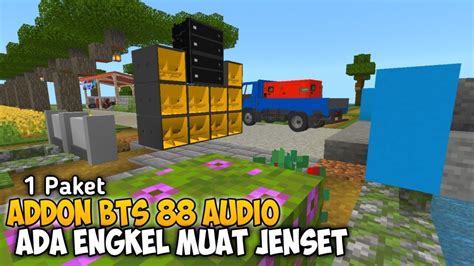 Addon Sound System Bts88 Audio Mod Mcpe Sound System YouTube